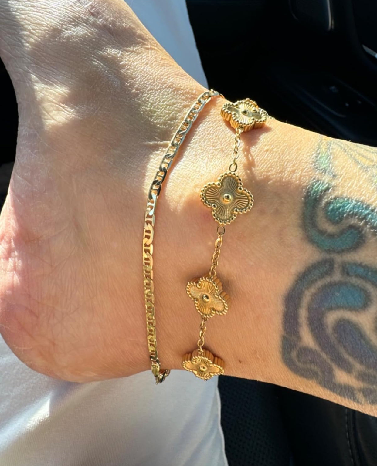 Marina Link Anklet - CĀDDEE JEWELS #