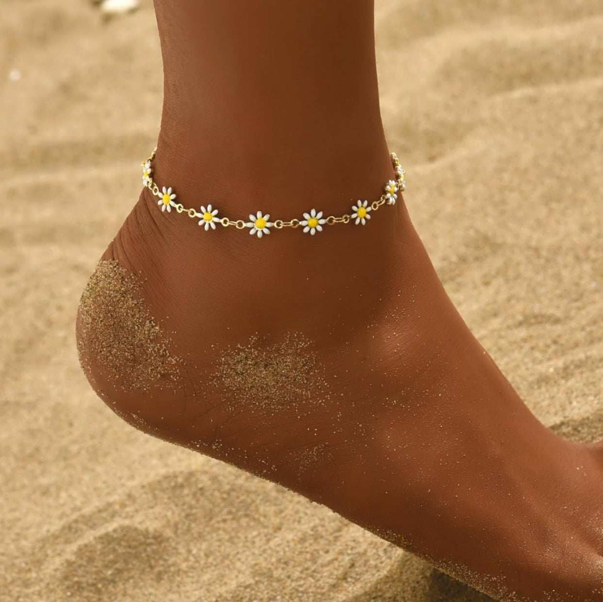 Daisy Anklet - CĀDDEE JEWELS #