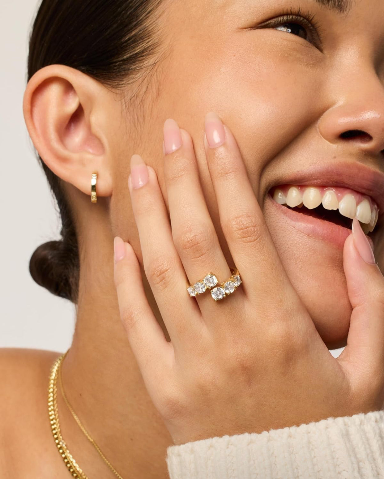 London Crossover Rings - CĀDDEE JEWELS #