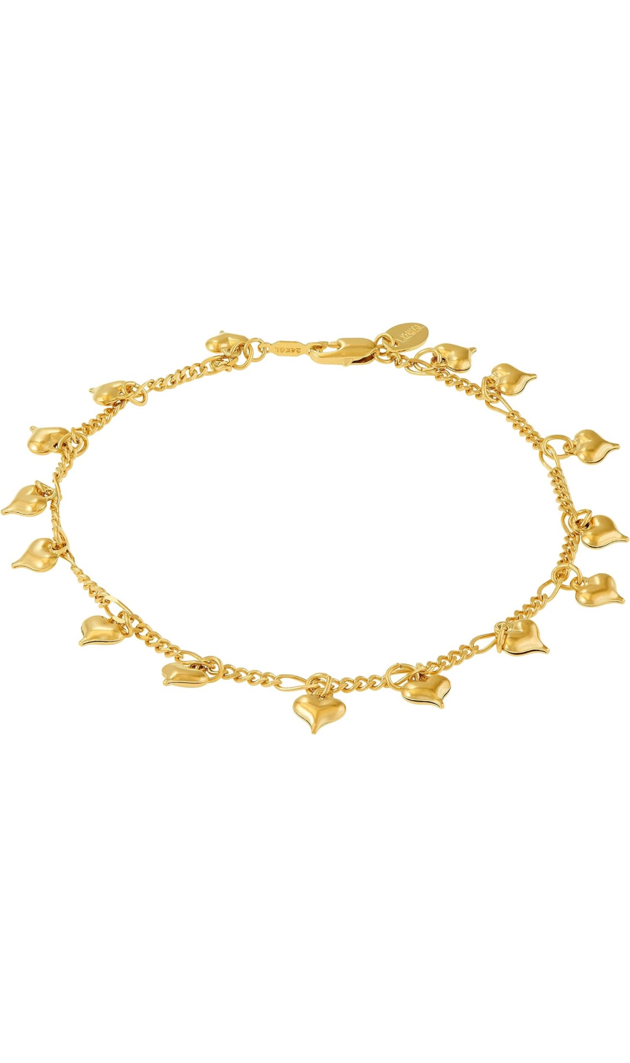 Cœur D’or Anklet - CĀDDEE JEWELS #