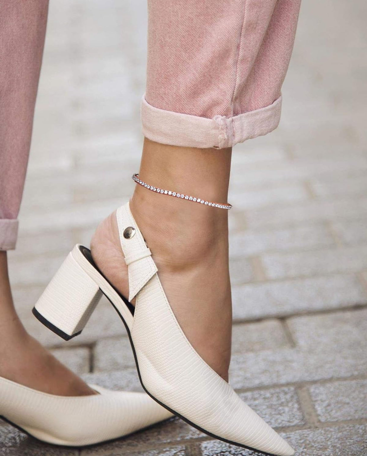 Lozano Anklet - CĀDDEE JEWELS #