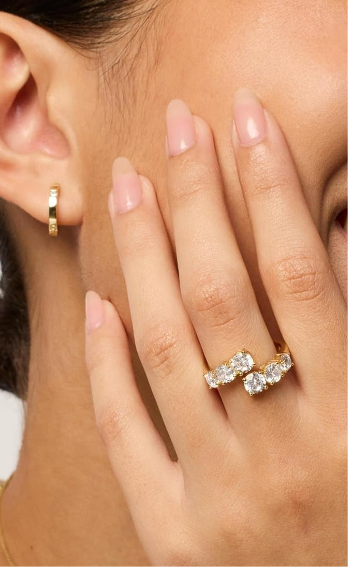 London Crossover Rings - CĀDDEE JEWELS #