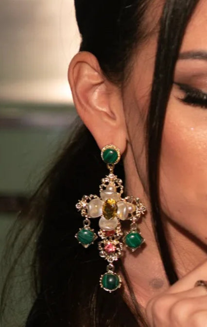 Georgia Earrings - CĀDDEE JEWELS #