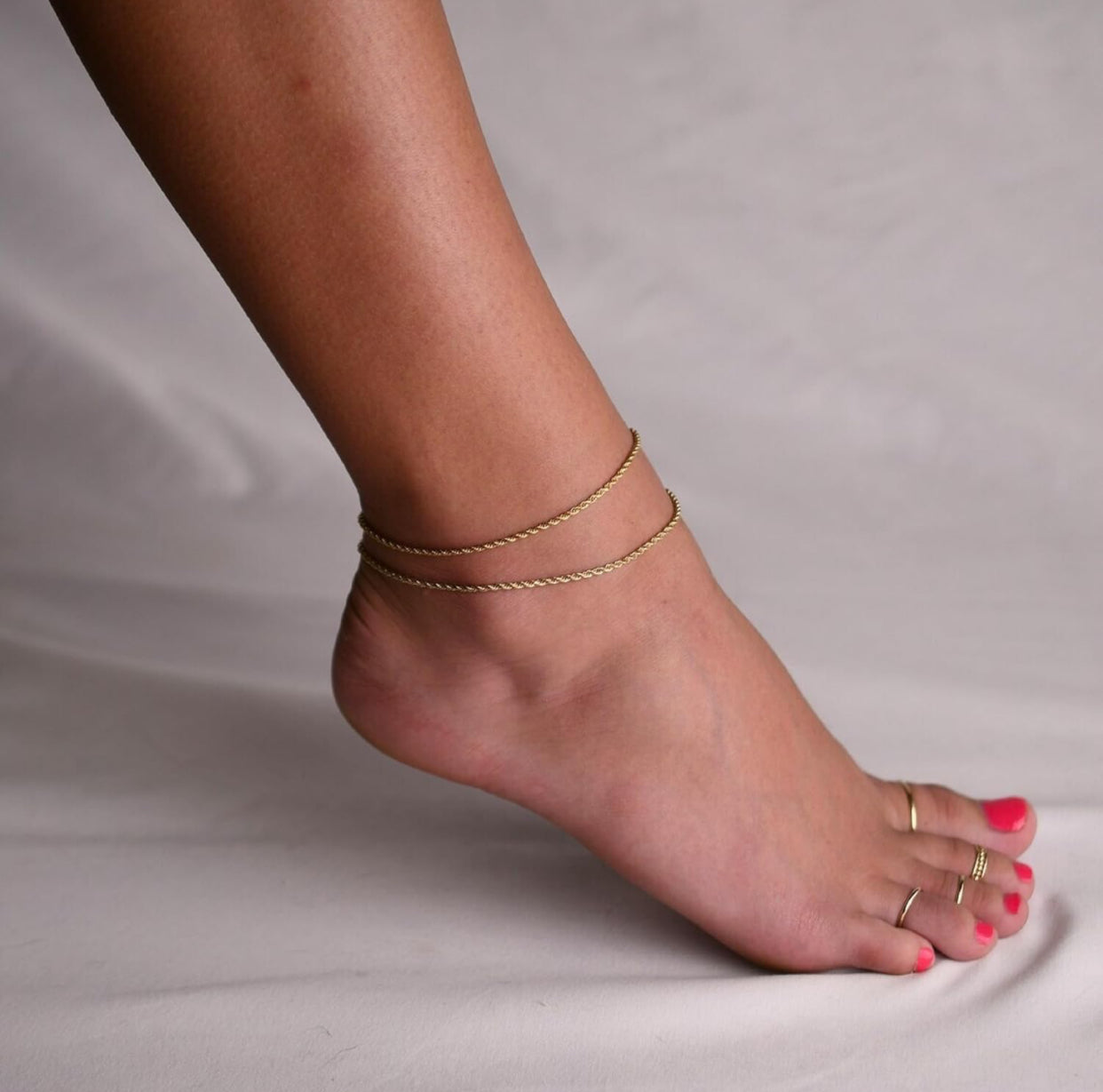Statement Rope Anklet - CĀDDEE JEWELS #