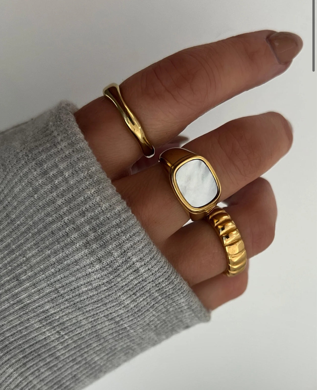 Moonstone Ring - CĀDDEE JEWELS #