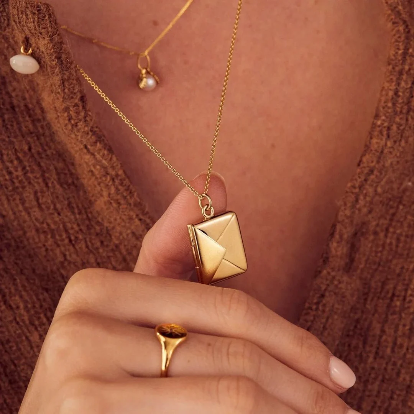 Love Letter Necklace - CĀDDEE JEWELS #