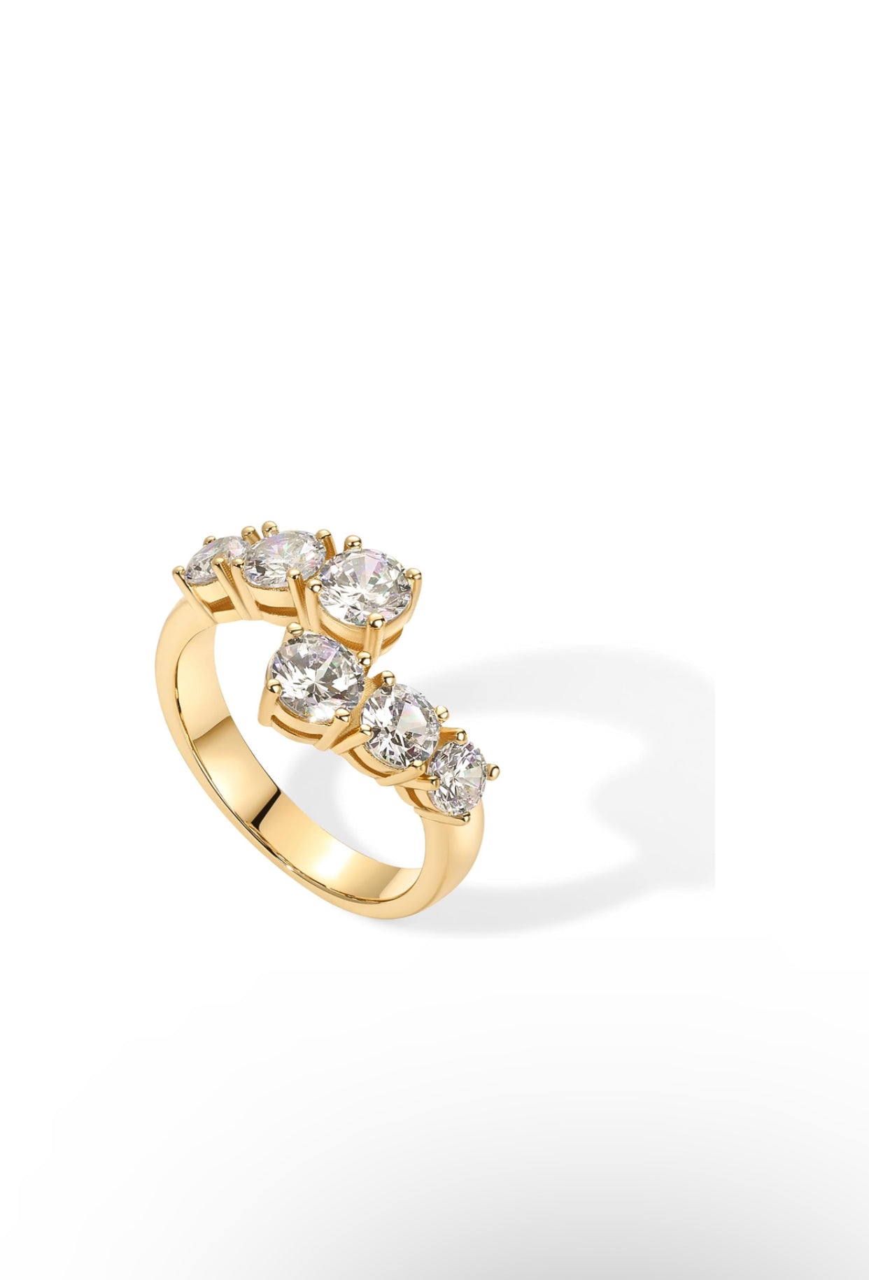 London Crossover Rings - CĀDDEE JEWELS #