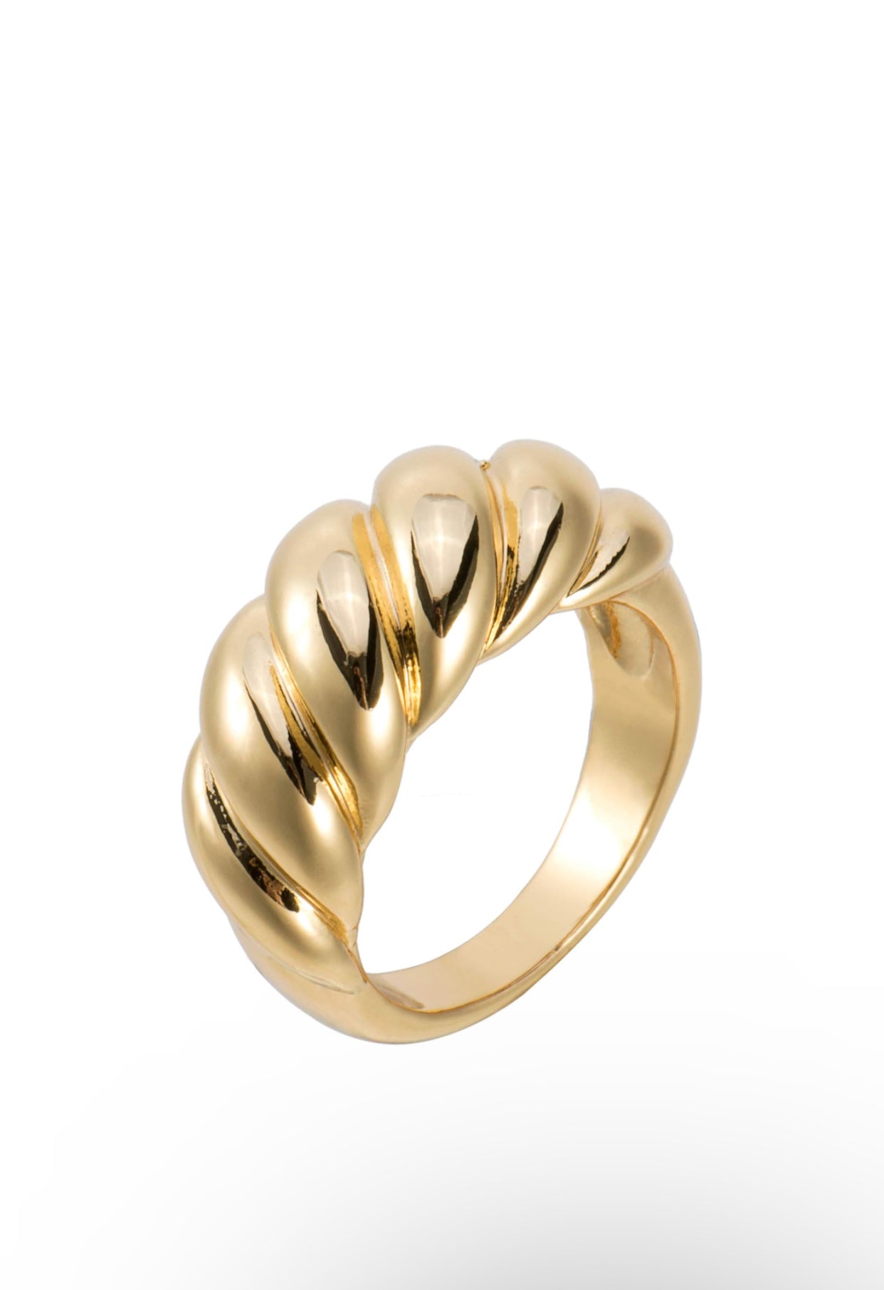 Croissant Chuncky Rings - CĀDDEE JEWELS #