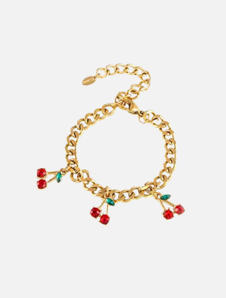 Cherries Pop Bracelet - CĀDDEE JEWELS #