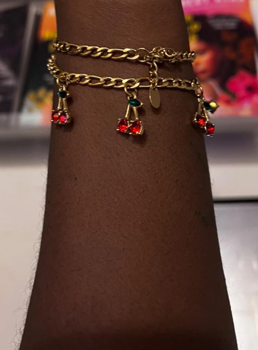 Cherries Pop Bracelet - CĀDDEE JEWELS #