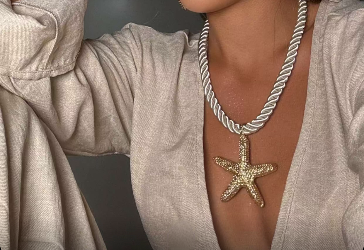 Seastar Pendant Necklace - CĀDDEE JEWELS #