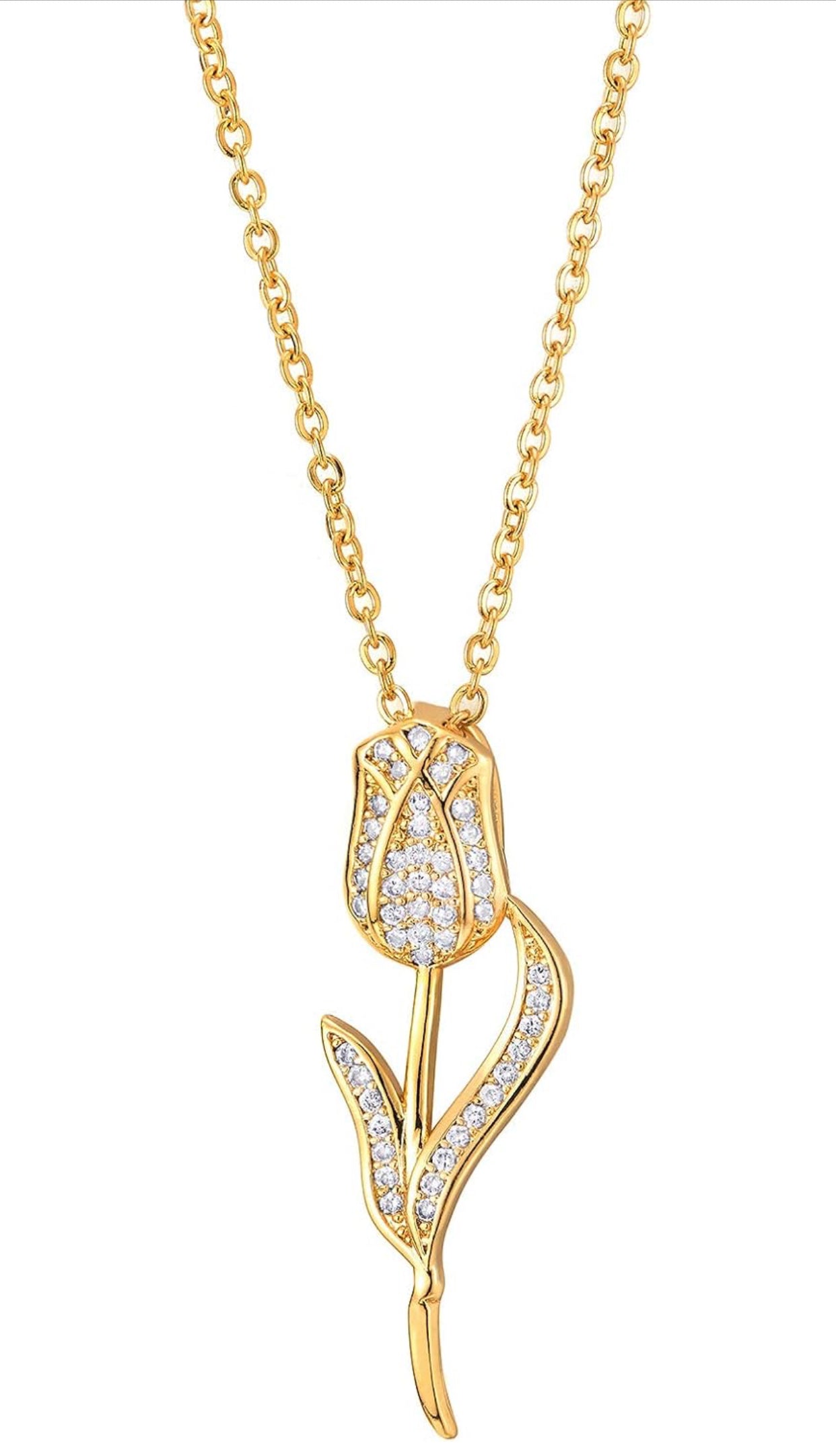 Tulip Necklace - CĀDDEE JEWELS #