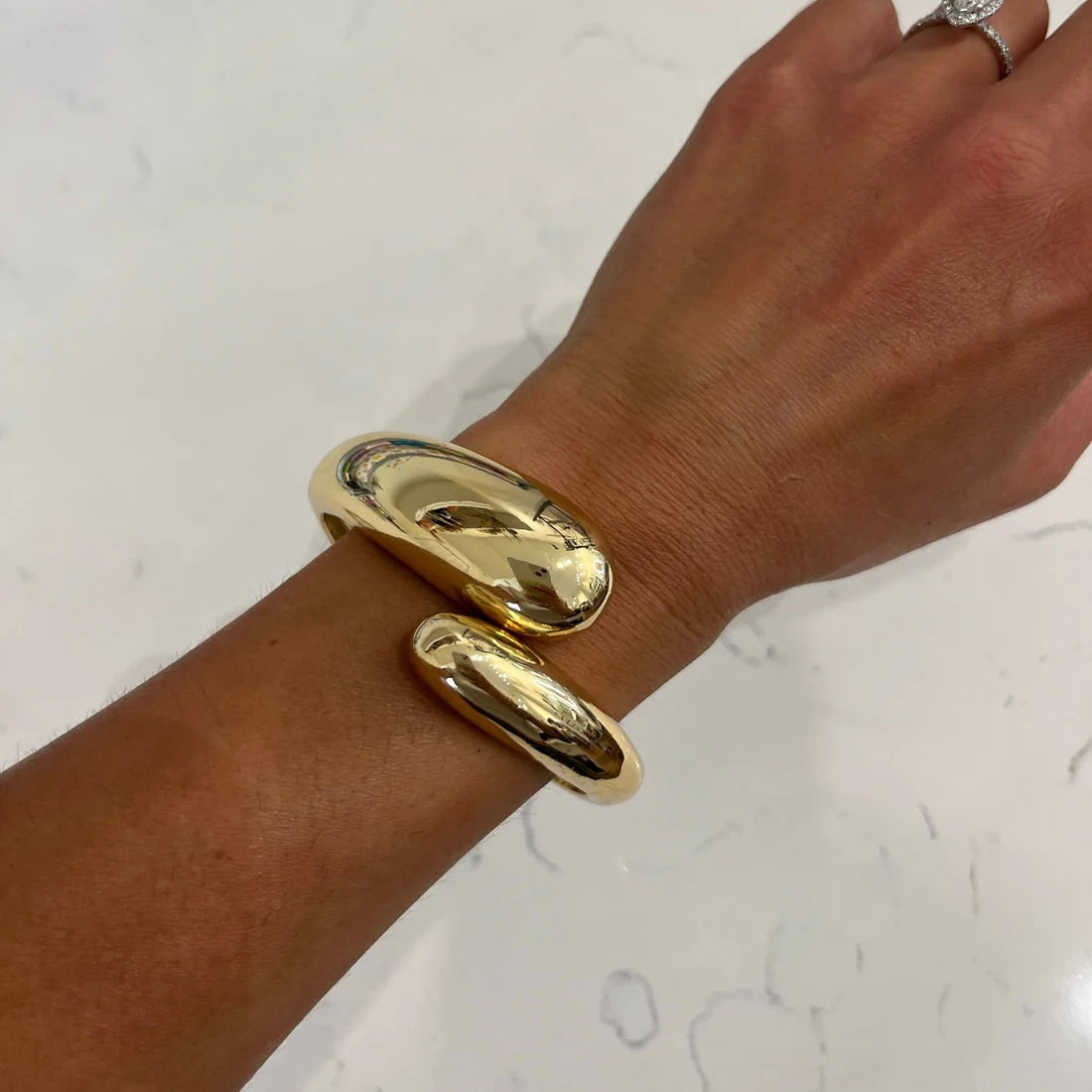 Inès Bangles Gold