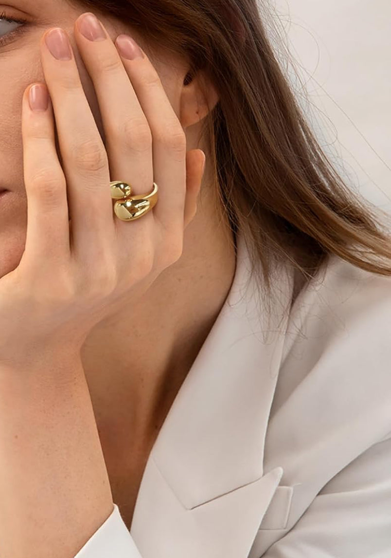 Brenda Open Ring - CĀDDEE JEWELS #