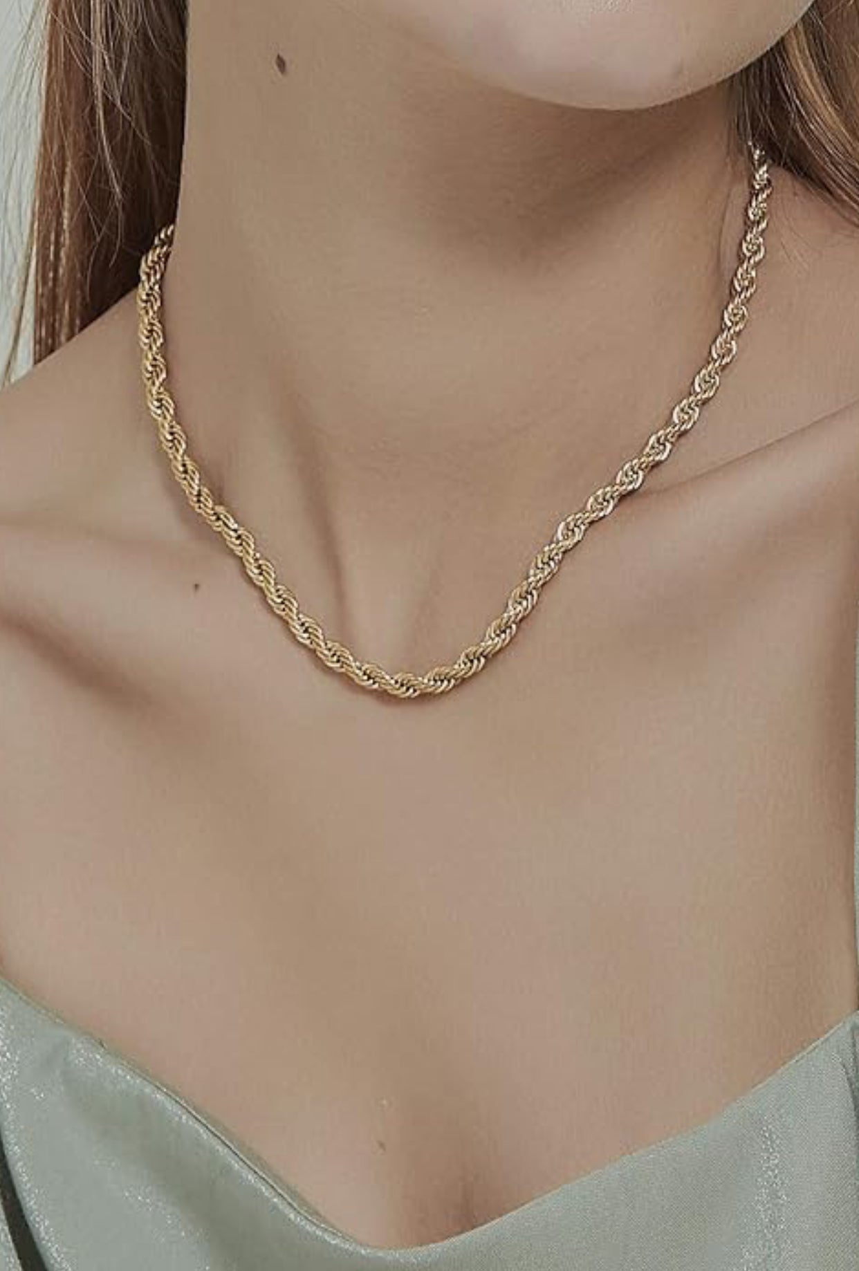 Gabrielle Twisted Necklace - CĀDDEE JEWELS #