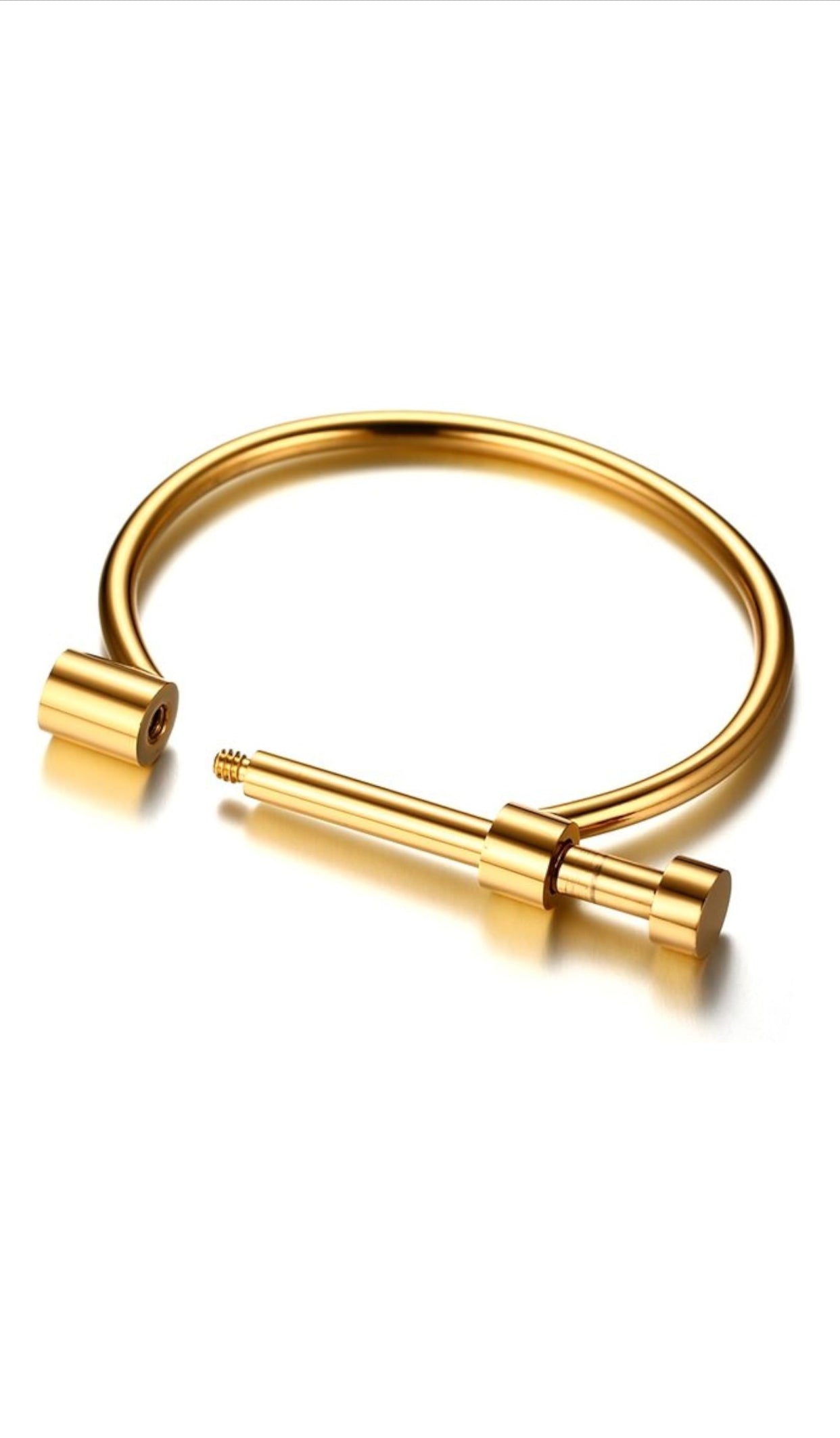 Scarlet Screw Cuff - CĀDDEE JEWELS #