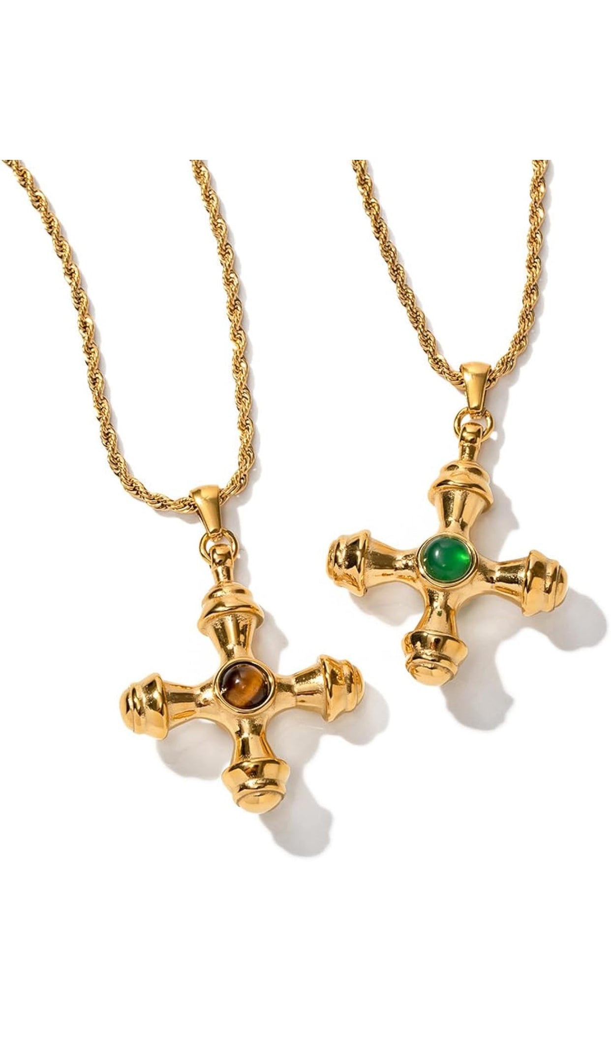 Aurel Cross Necklace - CĀDDEE JEWELS #