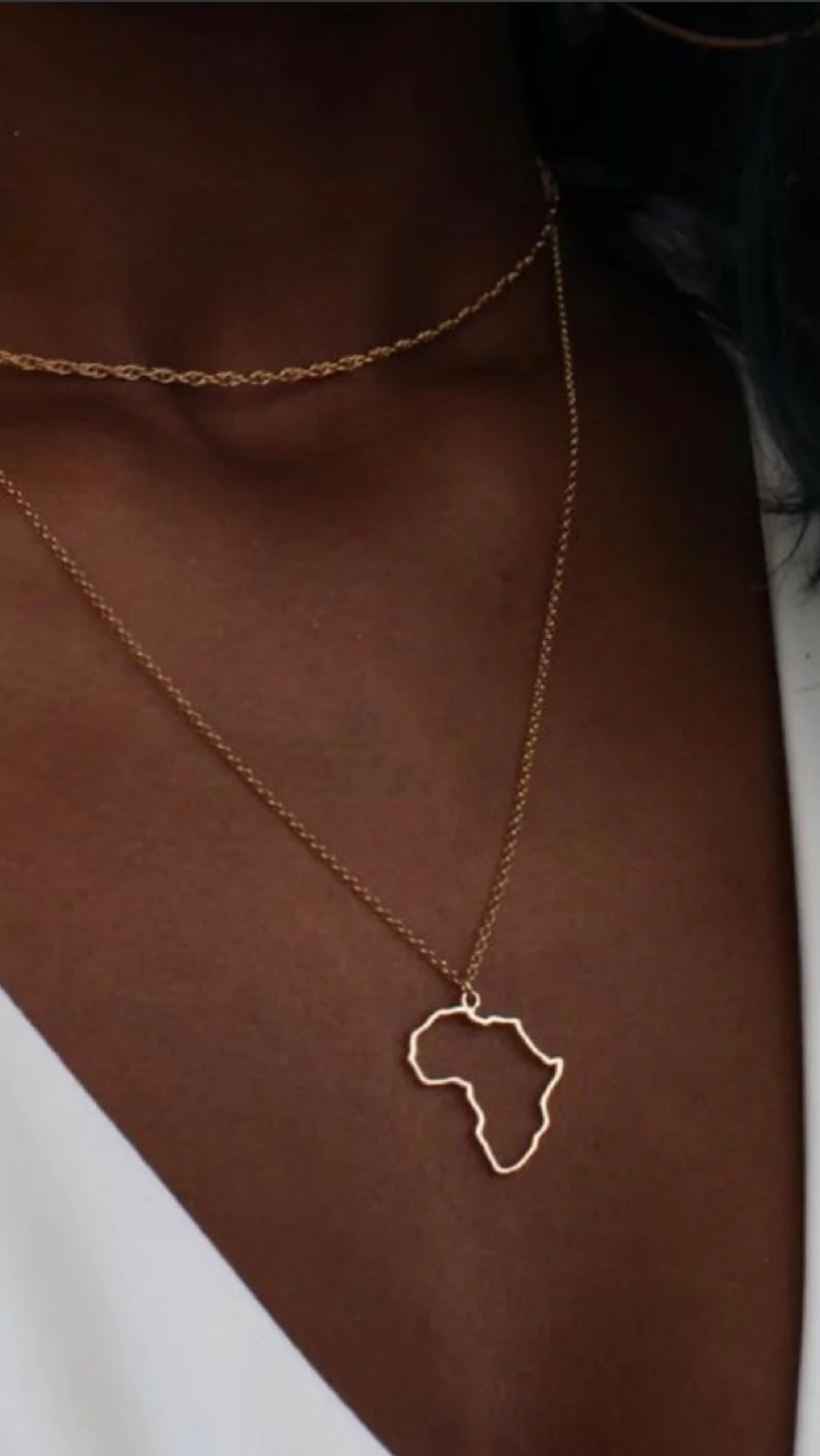 Motherland Map Necklace - CĀDDEE JEWELS #
