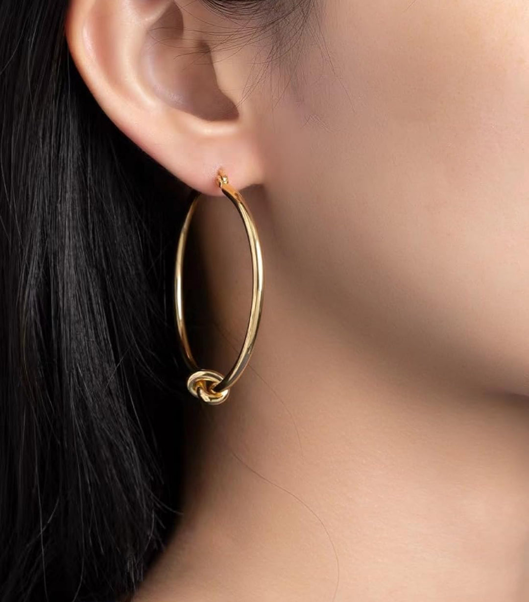 Harlow Gold Knot Earrings - CĀDDEE JEWELS #