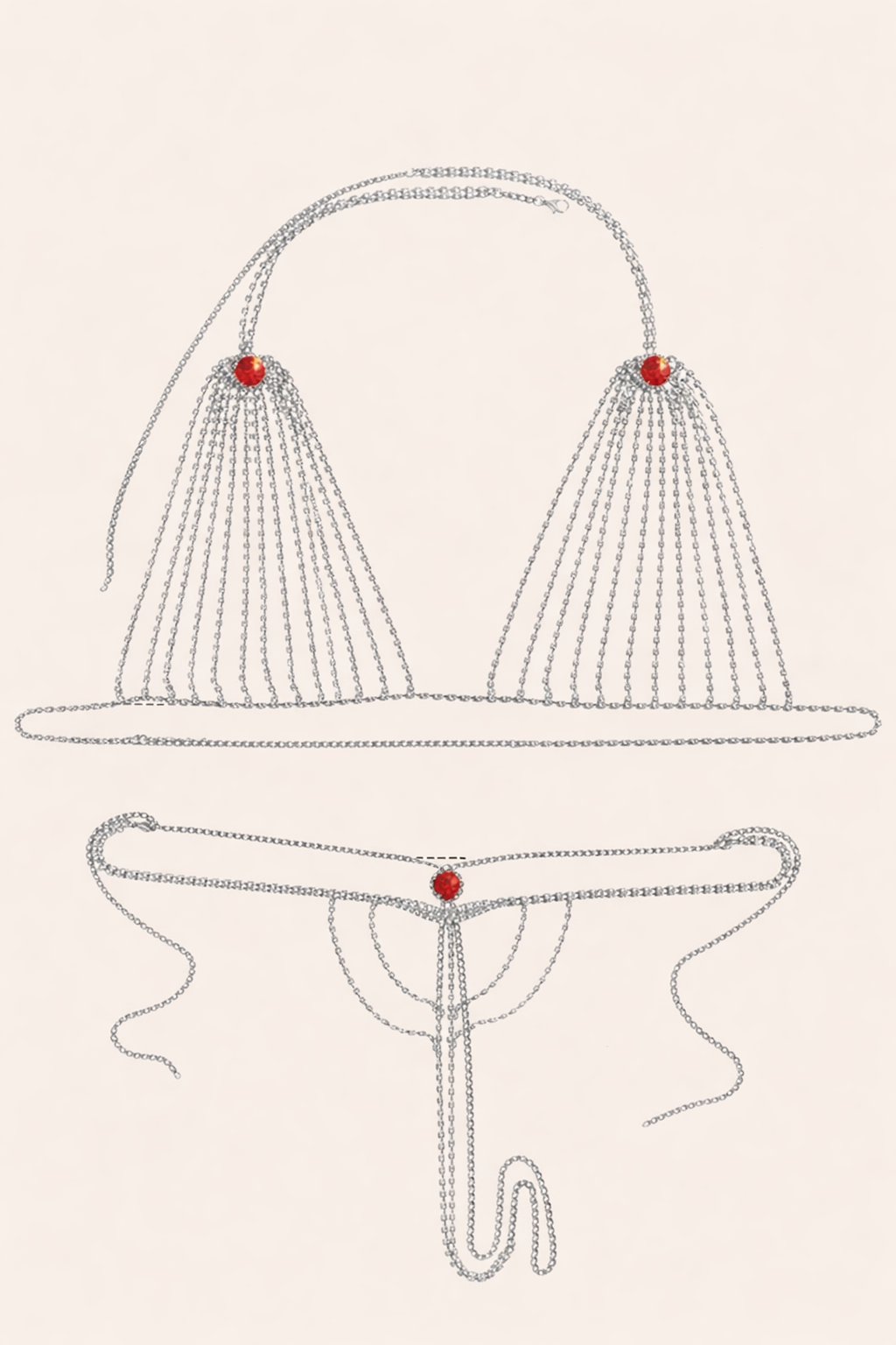The Muse Body Jewel set