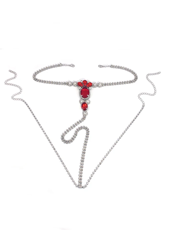Midnight Jewel Thong