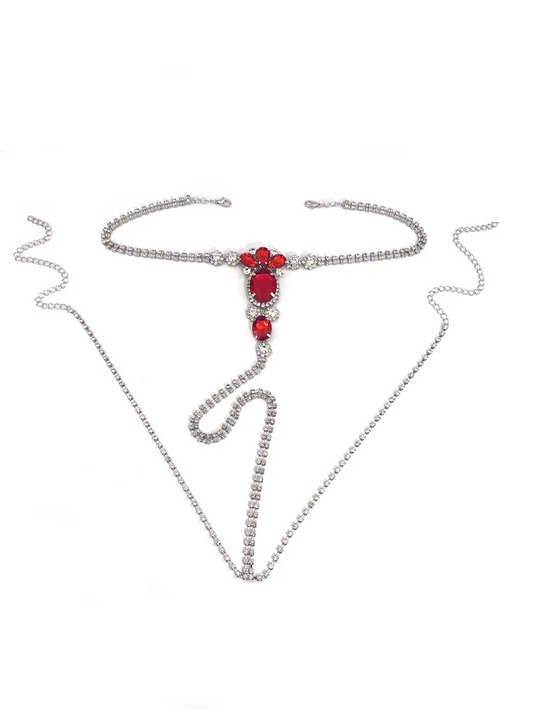 Midnight Jewel Thong