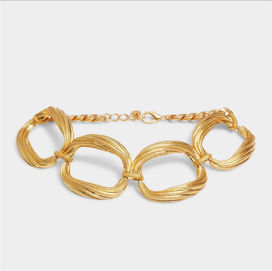 Link Oval Choker - CĀDDEE JEWELS #