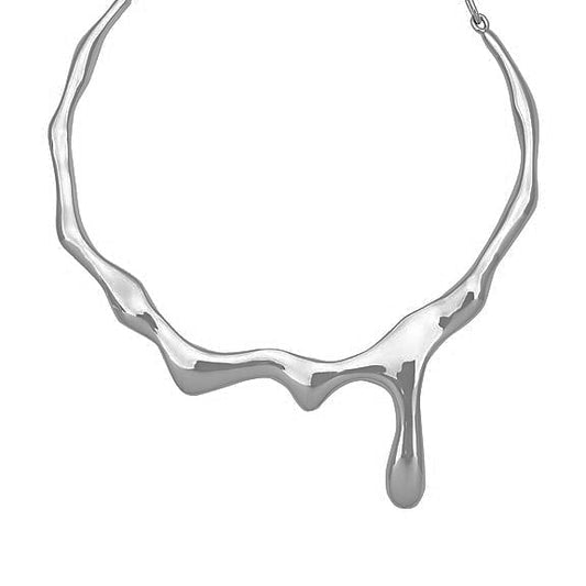 Keïna choker necklace Silver