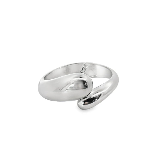 Inès Bangles Silver