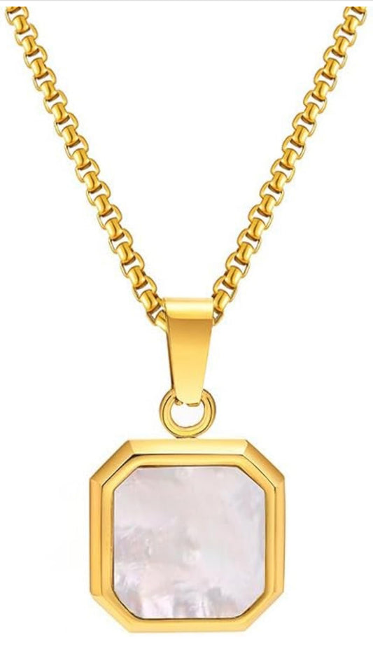 Mother of Pearl Necklace - CĀDDEE JEWELS #