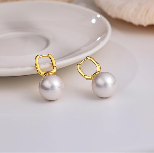 Jane Pearl Drop Earrings - CĀDDEE JEWELS #