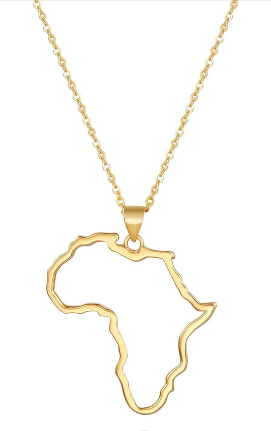 Motherland Map Necklace - CĀDDEE JEWELS #