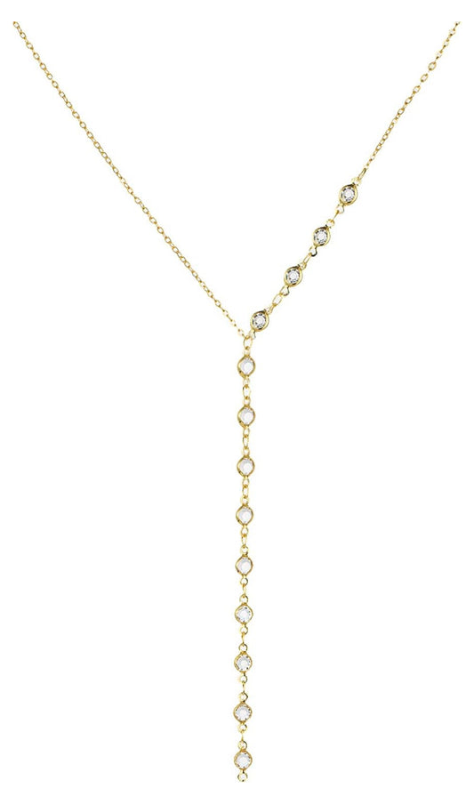Laureen Y Shaped Necklace - CĀDDEE JEWELS #