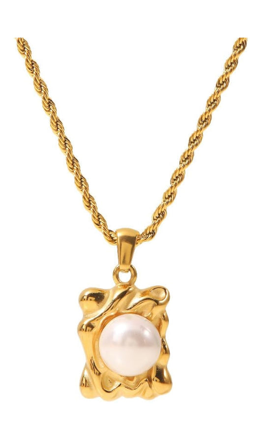 Larissa Pearl Necklace - CĀDDEE JEWELS #