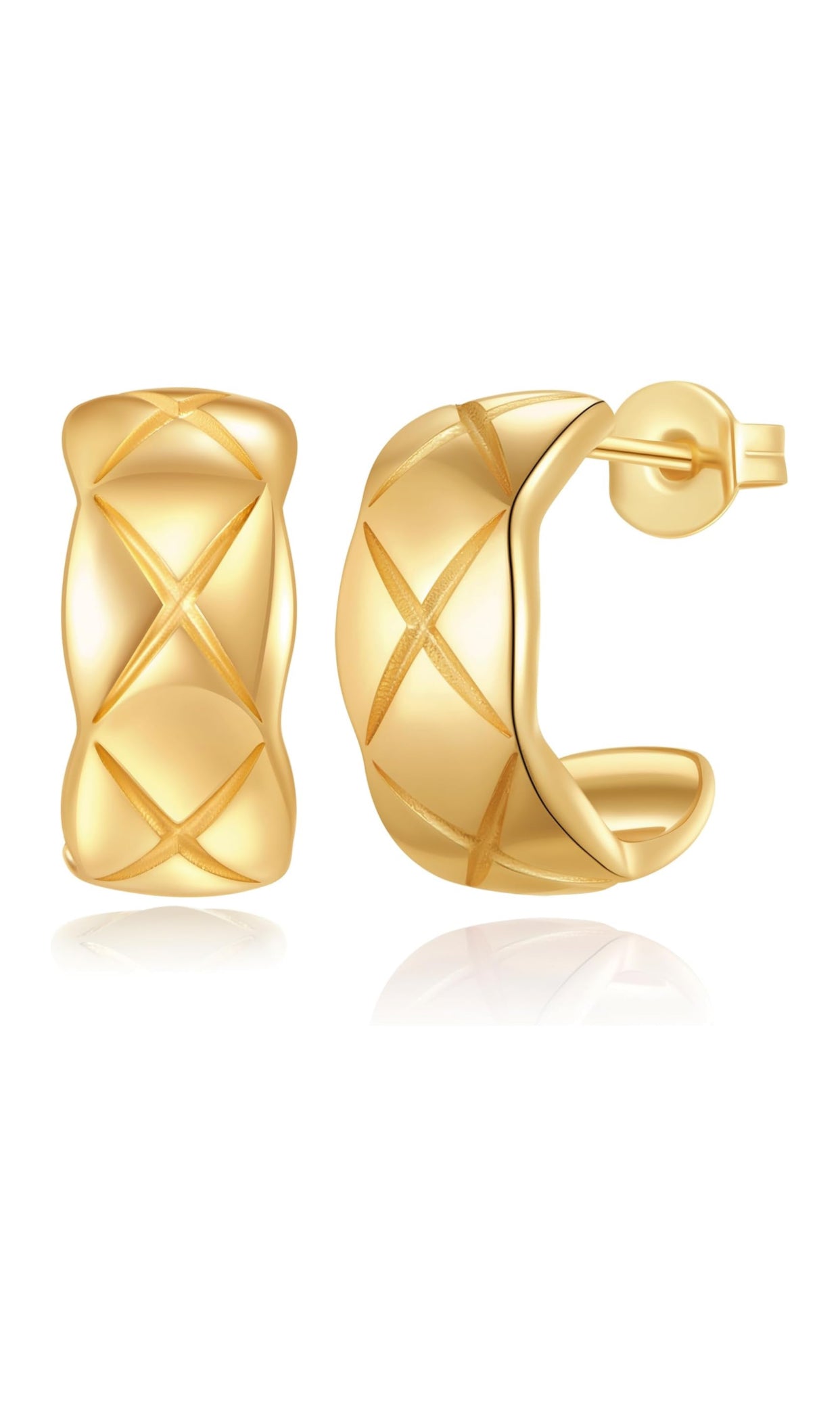 Chaney Hoop Earrings - CĀDDEE JEWELS #