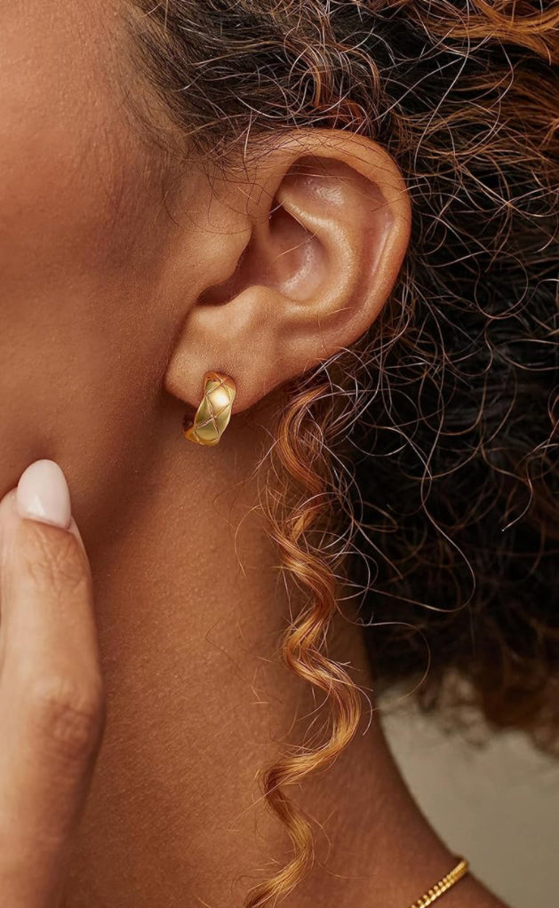 Chaney Hoop Earrings - CĀDDEE JEWELS #